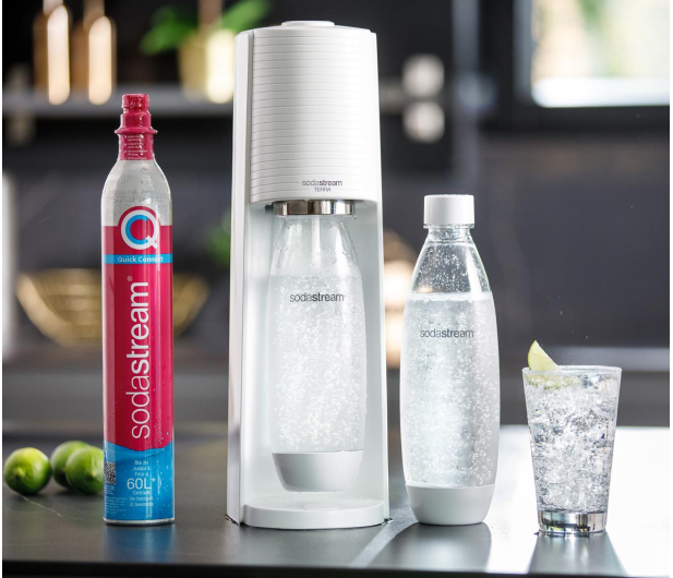 SodaStream TERRA WHITE + BUTELKA MOB BLACK - 1034991 - zdjęcie 9